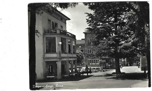 Cartolina barga 1955 - barga, )