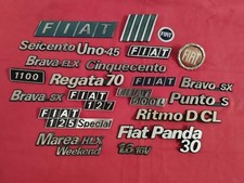 Lotto di n 22 Fregi Fiat per