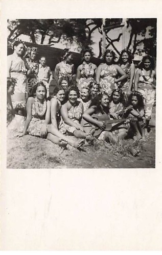 Tahiti danseuses tahitiennes - -,