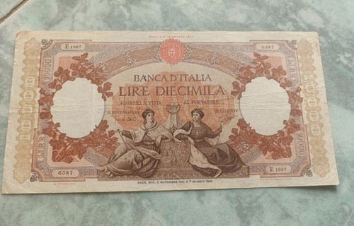 Banca italia banconota - banca,