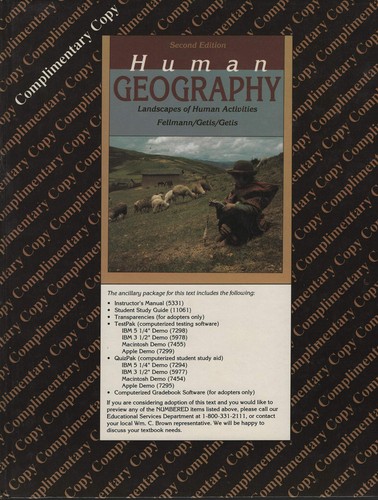 Human geography landscapes of - human,