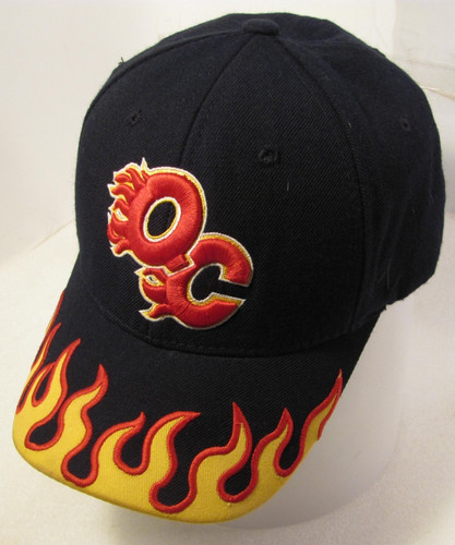 Cappello quad city flame - city, nero