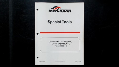 Mercruiser special tools - special,