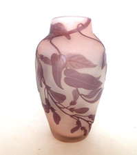 Vase Gallé signature à