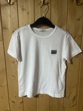 T-shirt bambino D&G età 6-12 mesi beige.