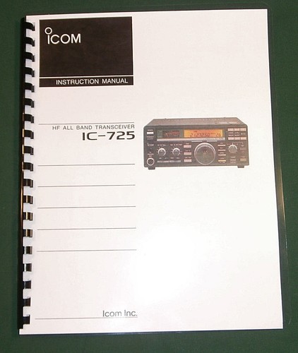 Icom 725 manuale di - ic-725,