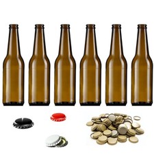 10 Pz Bottiglia Birra VETRO