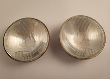 COPPIA FARI FANALI ANTERIORI FIAT 500 D N CARELLO 00.183.010 ORIGINALI EPOCA