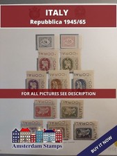 ITALY Repubblica 1945/65 with