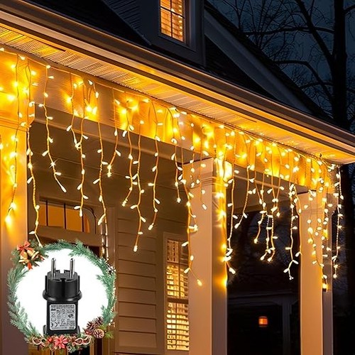 Aigostar luci natale cascata - natale,