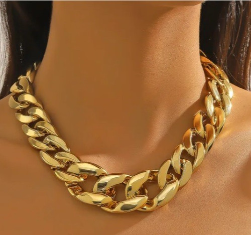 Collana girocollo catena