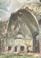 Stampa antica TIVOLI VILLA DI