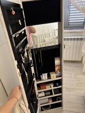 HOMCOM  Armadio Portagioie Portagioielli con Specchio