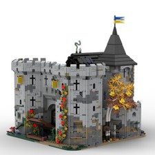Fortezza chiusa e castello medievale 5812 pezzi kit giocattoli da costruzione MOC costruire regalo
