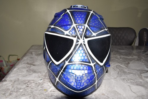 Casco moto integrale spiderman - casco,