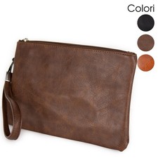 Borsa a mano uomo semplice con