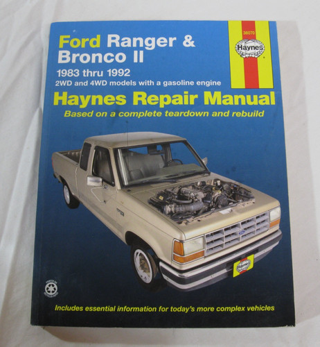 Haynes ford ranger - ford,
