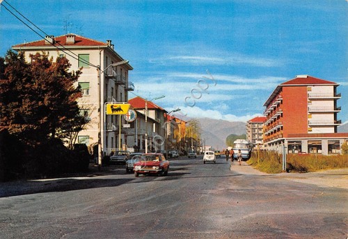 Cartolina orbassano via frejus - via,