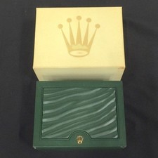 VINTAGE ORIGINALE ROLEX cassa orologio verde 39137.08 pelle onda 250921010yA