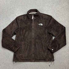 Maglione North Face Fleece donna marrone medio full zip pile profondo outdoor donna