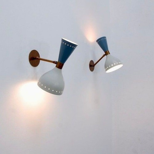 Coppia applique ottone - in,