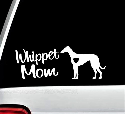 Adesivo whippet mom - adesivo,