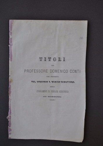 Medicina titoli conti - conti, concorso