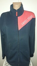 Sweet Years  tuta uomo xxl ginnastica sportiva con zip cerniera felpata  sport