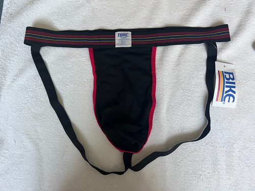 Jockstrap rete uomo nero - in,