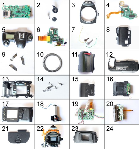 Nikon d50 ricambi repair part - ricambi,