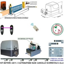 Kit Automatismo Cancello