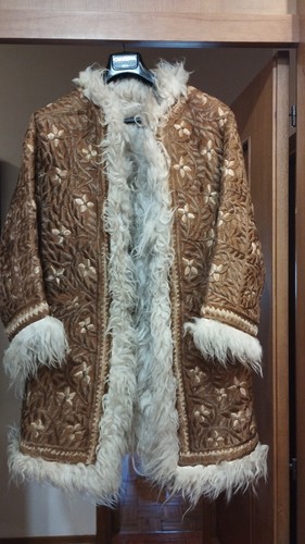 Cappotto vintage ricamato - vintage, a