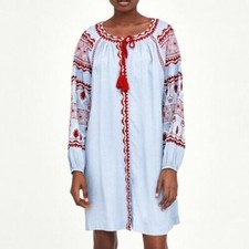 Abito ZARA piccolo blu pallido