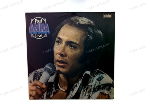 Paul anka live - anka, lp