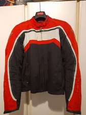 giacca moto uomo dainese colori nero-bianco-rosso in ottime condizioni taglia 48