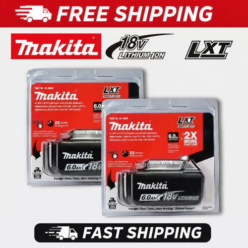 Pack geniun makita bl1860b - 2-pack,