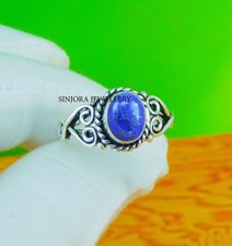 Anello regalo fatto a mano in argento sterling 925 con pietra preziosa...