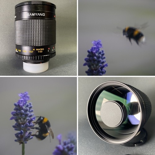 Samyang 500mm obiettivo - f8,