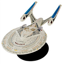 NCC-1701-E Star Trek XL Eaglemoss modello astronave in metallo 27 cm con caricatore