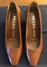 Prada Décolleté pelle marrone chiaro 36/5,5