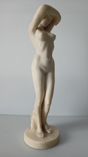 Vecchia statuina resina - statuina, in