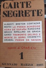 1967 CARTE SEGRETE ANNO 1 N. 1