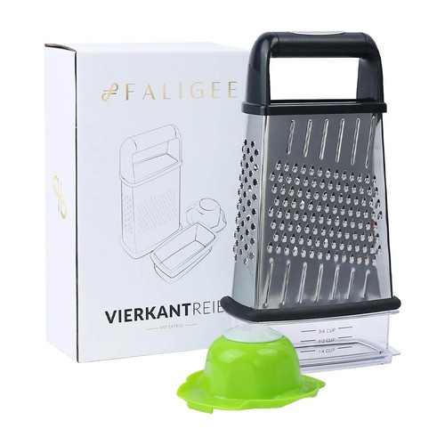 Acciaio inox grattugia incl - acciaio,