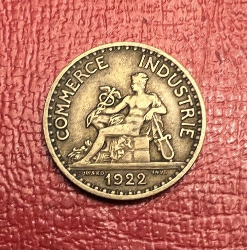 1922 francia moneta 1 - 1922,