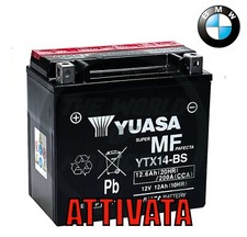 BATTERIA YUASA YTX14-BS BMW