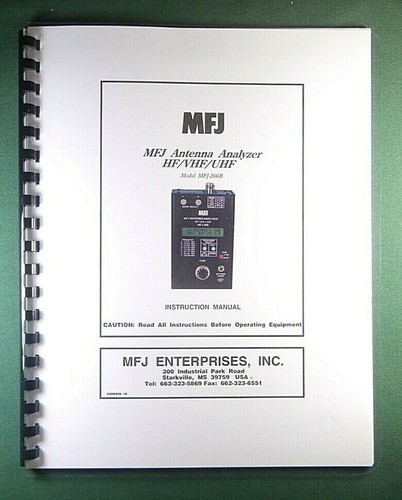 Mfj 266b analizzatore antenna - mfj,