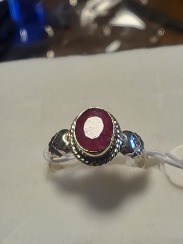 Anello argento rubellite - anello,