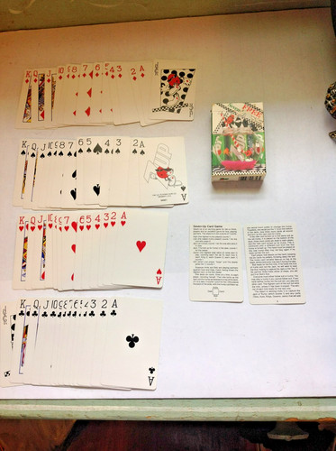 Carte gioco vintage - gioco, 7up