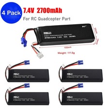 4Pcs RC Drone Lipo Battery