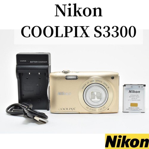 Nikon coolpix s3300 - nikon, fotocamera